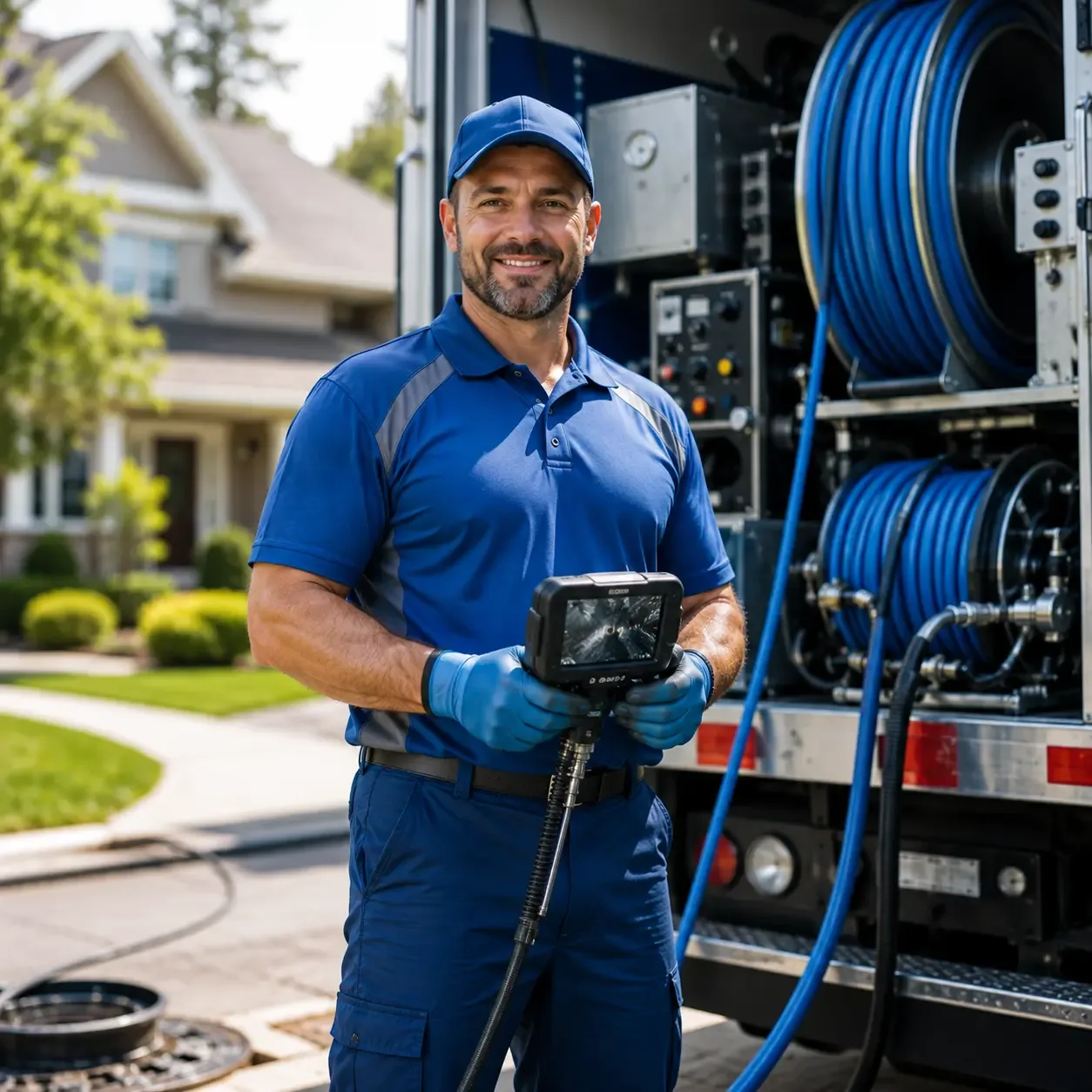 Local outdoor drain cleaning specialists in Wetmore, MI